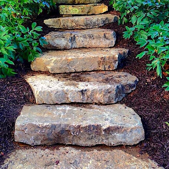 Natural Step, boulder look stone company